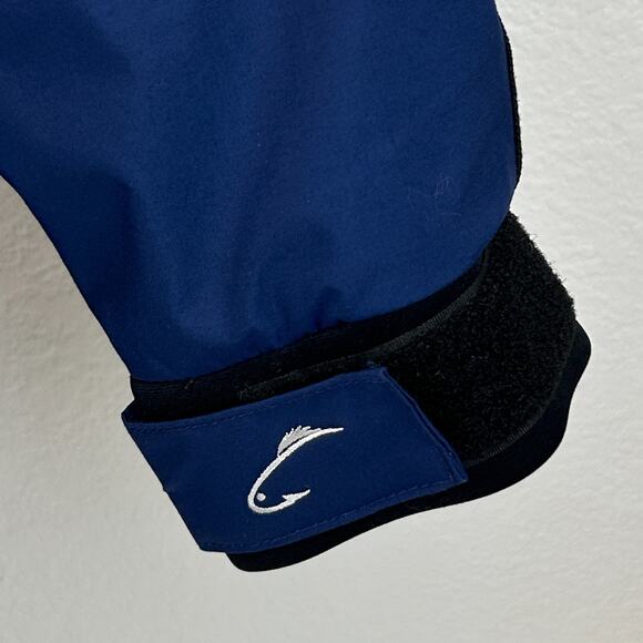 Stearns FLW Tour Jacket Fishing League Worldwide Fisherman Hooded Blue L Large - Picture 5 of 8